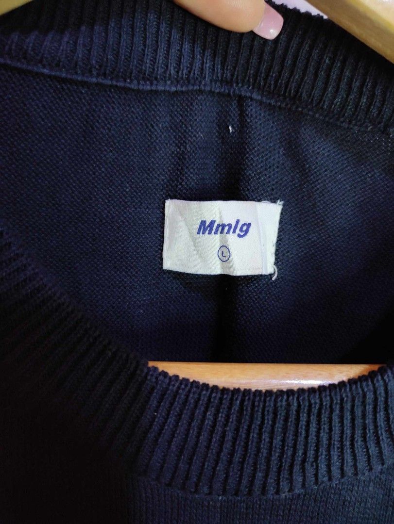 MMLG Knitted (Category: Tshirts & Polo Shirts ) located in Bulacan. Submitted by 2nd_base (Listing ID 1401709014, Image 2). Description: width 23 length 28 fit up to XL NO ISSUE.