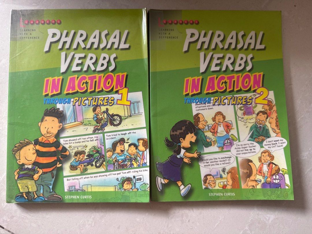 Phrasal Verbs in Action Books 1 & 2, Hobbies & Toys, Books & Magazines ...