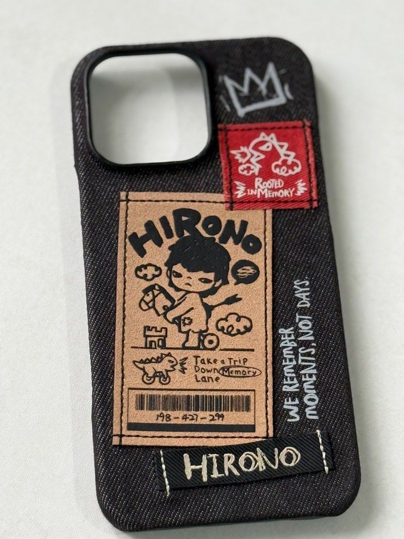 POP MART Hirono Echo Series Case for iPhone 16 Pro Max (Category: Cases & Sleeves) located in Subic. Submitted by andieangulo (Listing ID 1401602932, Image 3). Description: POP MART Hirono Echo Series Case — a stylish collectible case that brings POP MART’s signature art to your iPhone 16 Pro Max. • Unique Hirono “Take a Trip” design — playful, creative, and eye-catching • Soft-touch leather texture for a premium hand feel • Precise fit for iPhon