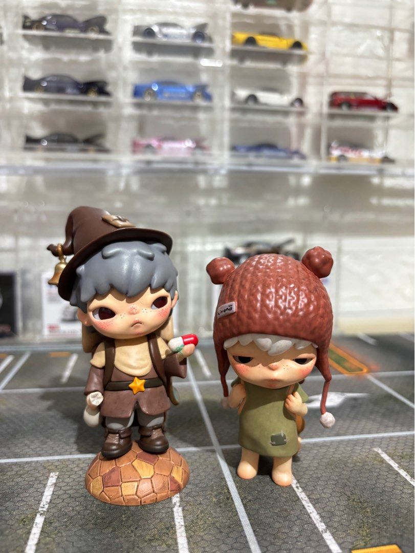 Pop Mart Hirono Figures (Set) (Category: Designer & Blind Box Toys) located in Taguig. Submitted by lovenabong (Listing ID 1401014757, Image 1). Description: wts lfb hirono ph #chelskiescart ₱750 set too vagrancy lpp the businessman w/ box, foil & card mop: gcash, gotyme, bank transfer mod: sdd, j&t, lbc 📍taguig help rt hirono the other one vagrancy le petit prince the merchant.