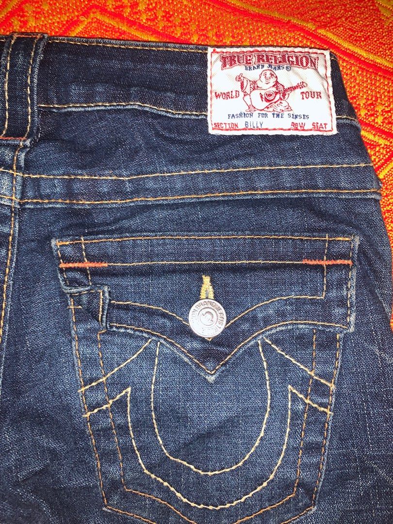 True Religion Billy Jeans (Category: Jeans) located in Cagayan de Oro. Submitted by tannexblue (Listing ID 1401666085, Image 1). Description: Dimes: width- 27 on tag can fit ti 30 Length- 35 Condition: Used - good as new Color Rate: 10/10.