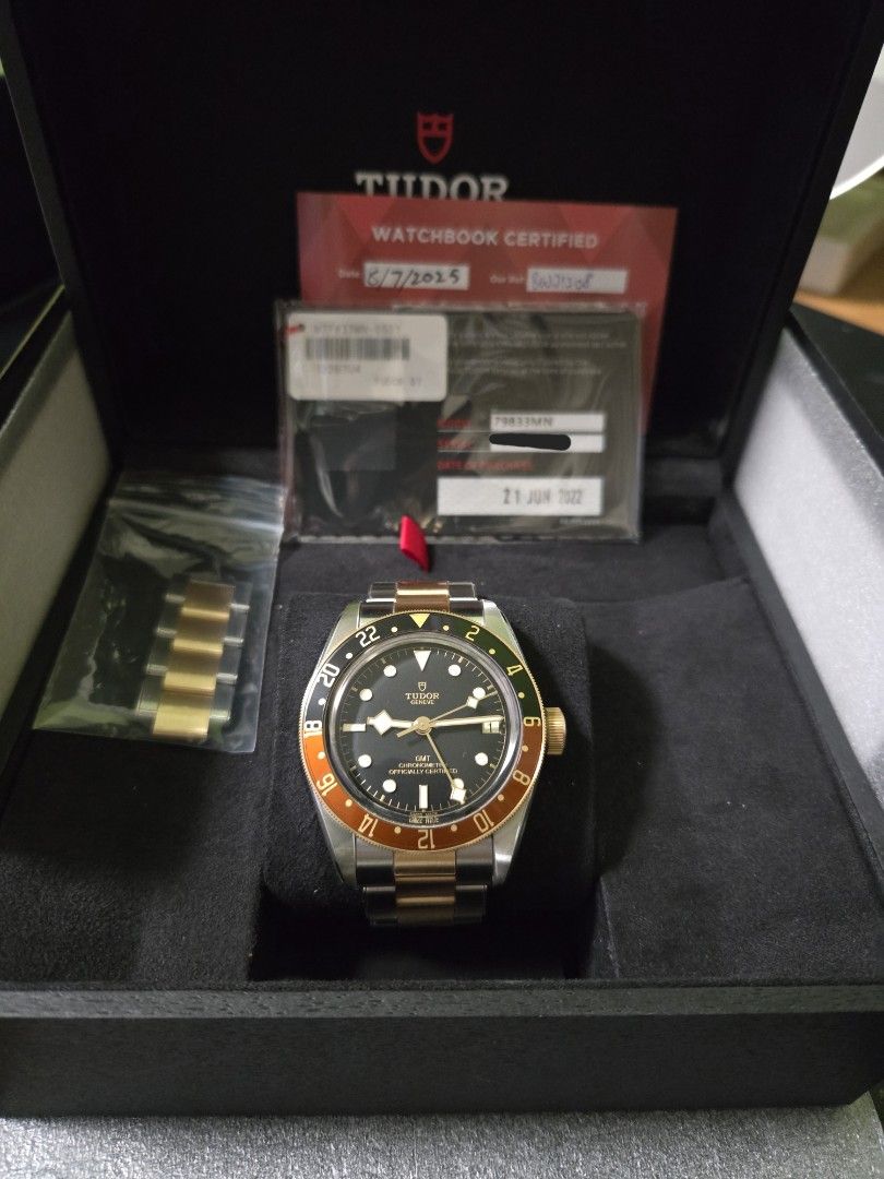 Tudor Black Bay GMT Watch Root Beer, Luxury, Watches on Carousell
