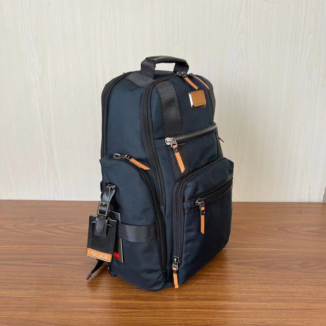 Tumi Alpha Bravo Sheppard De luxe Laptop Backpack (Category: Backpacks) located in Manila. Submitted by bagmaniaph (Listing ID 1401678262, Image 3). Description: This impressive Sheppard deluxe backpack has a bevy of interior and exterior organizational pockets as well as dedicated space for a laptop, iPad and other digital essentials. Exterior pockets include a waterproof pocket for a water bottle or umbrella. Made from an exceptionally durable 