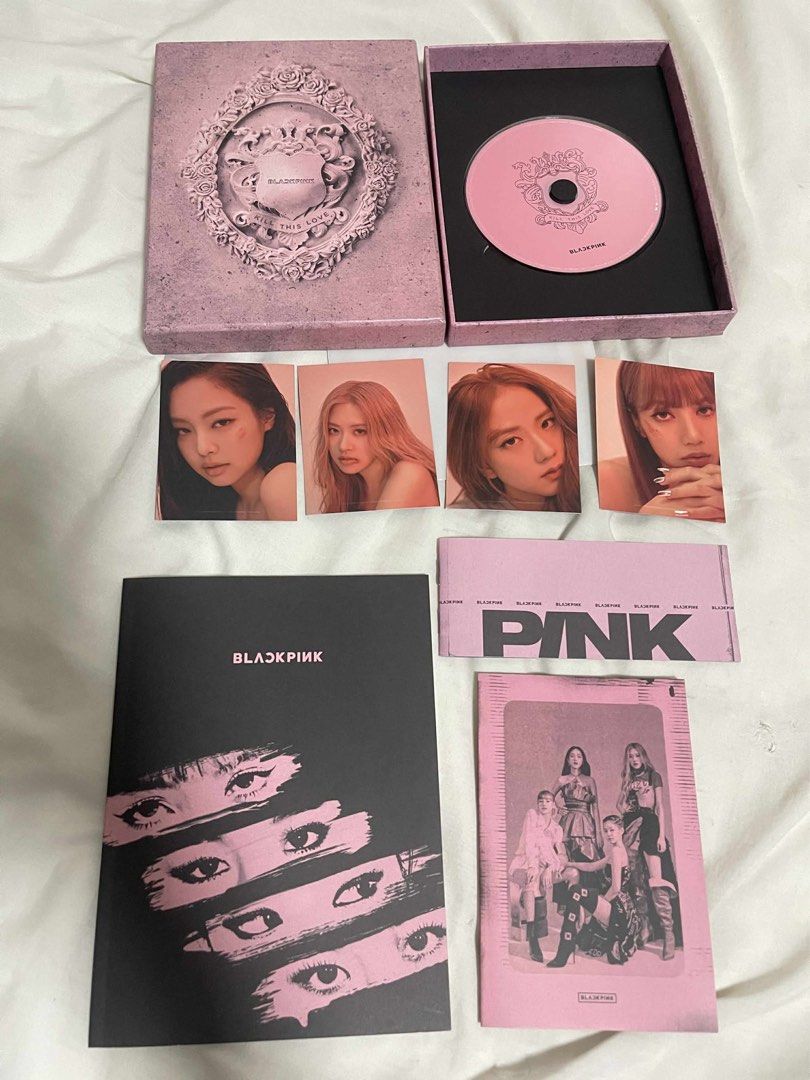 BLACKPINK Albums and Magazines (Category: CDs & DVDs) located in Manila. Submitted by fashfab (Listing ID 1401615723, Image 2). Description: KPOP ALBUMS WITH INCLUSIONS WTS/LFB TAKE ALL FOR 2,500 BLACKPINK “KILL THIS LOVE” (cd, album, photos, poster) - 600 BLACKPINK “THE ALBUM” (cd, album, photos) - 600 VOGUE Magazine July 2021 (Blackpink Lisa Cover) - 770 ALLURE Magazine (BLACKPINK LISA Cover) - 300 HARPER’s BAZAAR Magazine April 2021 (BLACKPINK