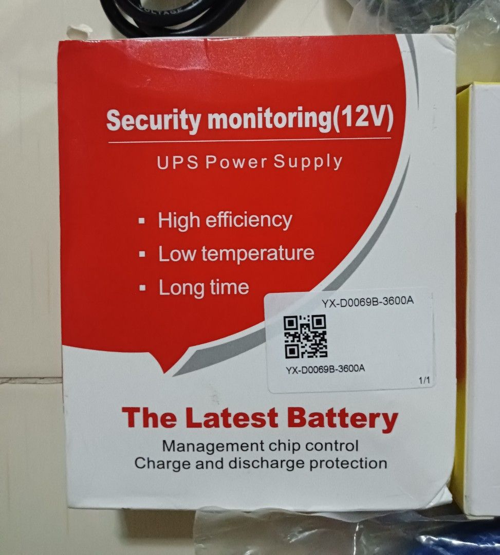 UPS Power Supply for Router 3600mah (Category: Electrical, Adaptors & Sockets) located in Manila. Submitted by clevercrystal-cb40 (Listing ID 1401536179, Image 2). Description: UPS maintains Router Power sully during brown out 3600 mah can last for 4-6hours interrupted internet connection.