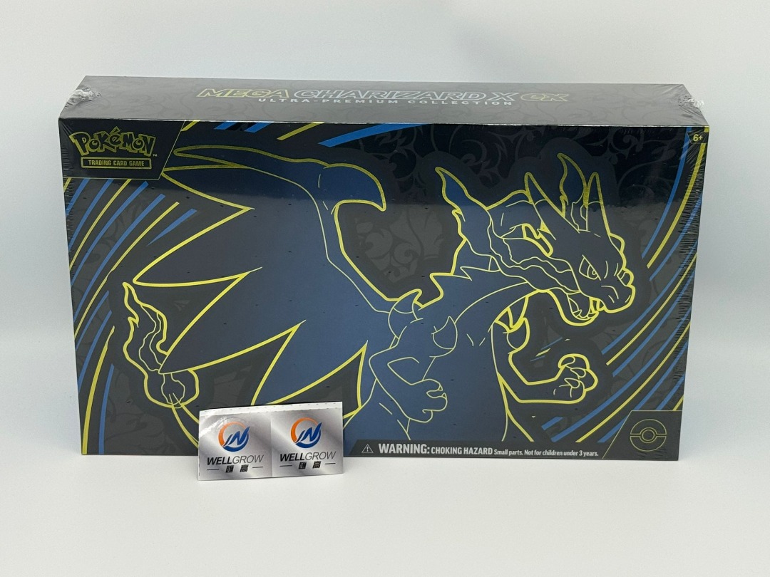 【現貨|順豐到櫃包郵】 原盒 原箱 ME02 Mega Charizard X ex Ultra-Premium Collection ...
