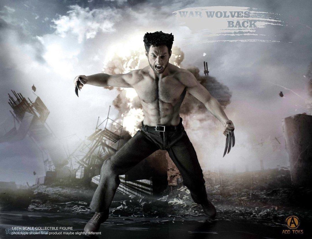 Add Toys War Wolves Wolverine Figure (Muscle Version) (Category: Figurines & Statues) located in Taguig. Submitted by ry.devera (Listing ID 1403346415, Image 2). Description: - 1/6 scale Wolverine figure by Add Toys - Highly detailed Wolverine sculpt - Seamless Muscle Toned body - Features extended claws - Includes multiple interchangeable hands - Comes with a second head sculpt - Display base included - Includes a sword accessory bnew gcash/bpi 