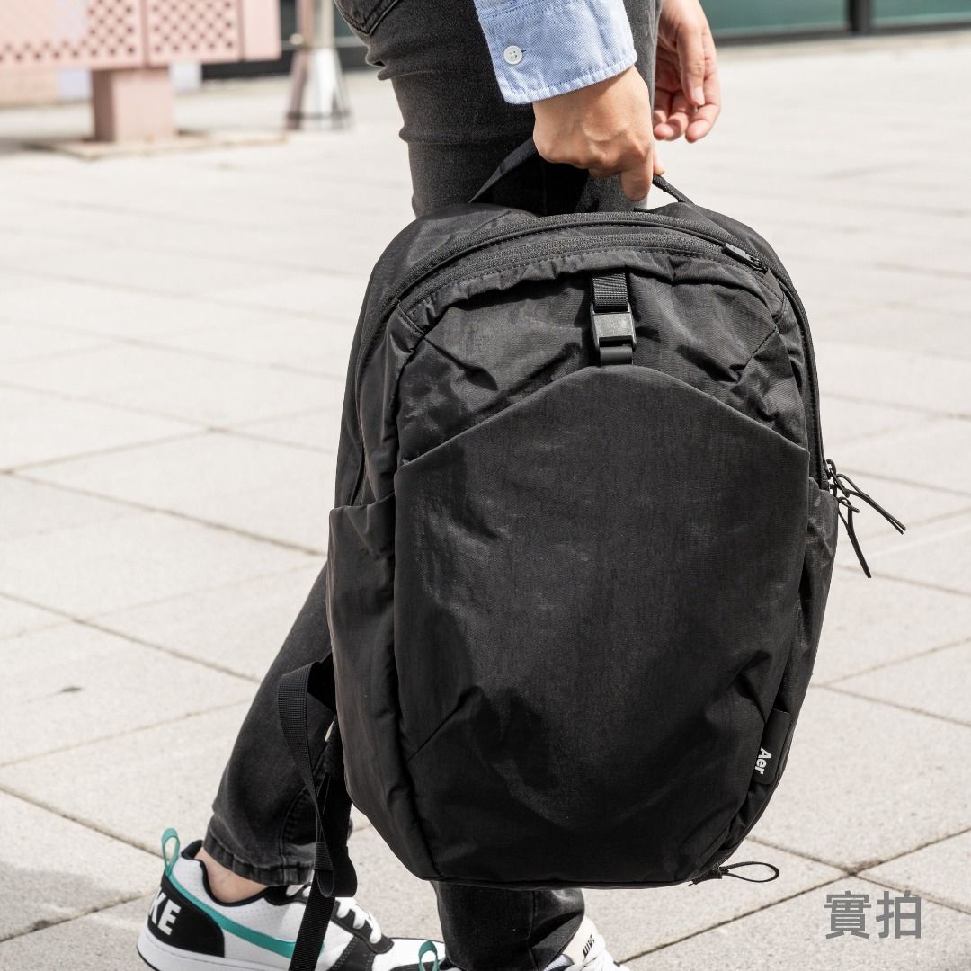 【台灣現貨】美國Aer Go Pack 2 (210D Cordura®皺紋尼龍) 極輕量 防潑水 後背包 通勤旅行學習, 他的時尚, 包包與 ...