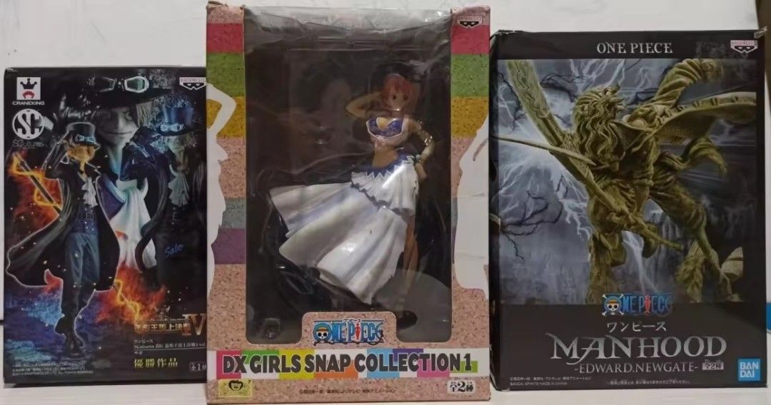 Authentic Bandai One Piece Action Figure BIB-Back in box (Category: Figurines & Statues) located in Tanay. Submitted by tykezz (Listing ID 1403386214, Image 1). Description: Authentic Bandai One Piece Action Figure BIB-Back in box.