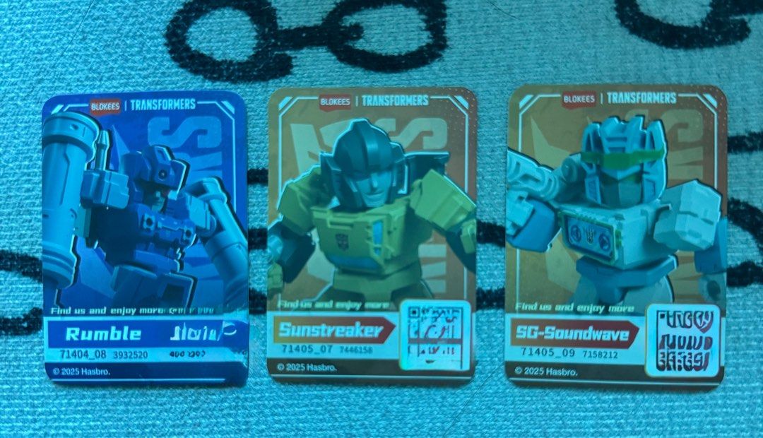blokees transformers devender (Category: Toys & Games) located in Pasir Gudang. Submitted by fixburger (Listing ID 1403328276, Image 1). Description: WTS rumble sunstreaker SG-soundwave.