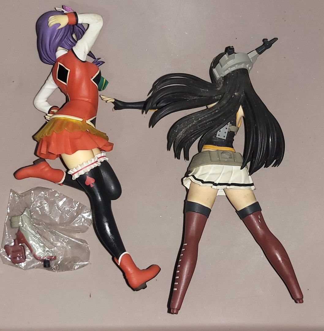 Bundle Figure (Love Live & Kantai Kancolle)♡ (Category: Figurines & Statues) located in Muntinlupa City. Submitted by nyx_vhine.05 (Listing ID 1403340729, Image 2). Description: BUNDLE FIGURES • LOVE LIVE • KANTAI KANCOLLE ISSUES: • Have some flaws or dirt (paint chips & etc.) • Kantai Kancolle Figure has a broken leg and the other is missing. • No Stand Manage your expectations! (Price is still negotiable) (Message me for more information) ^-^♡.
