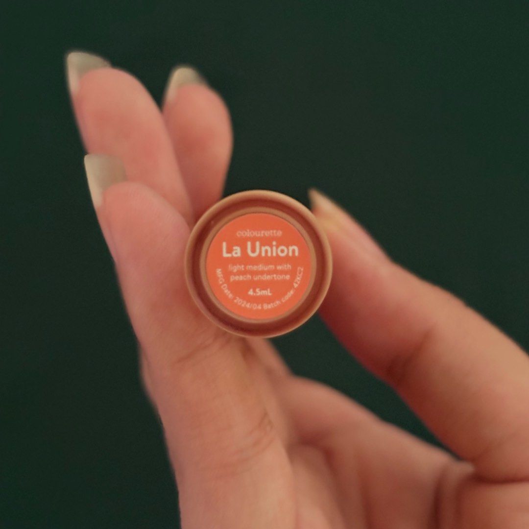 Colourette Second Base Everyday Concealer - La Union (Category: Makeup) located in Las Pinas. Submitted by jjajanghana (Listing ID 1403269896, Image 2). Description: ⭐️ used twice (once for swatching, another for wear test pero applicator only touched the back of my hand) ⭐️ bought full price at sm city manila (no box) ⭐️ shade: la union (fits light medium skintone) ⭐️ rfs: decluttering.