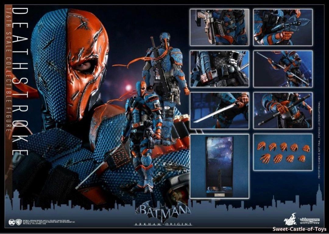 DEATHSTROKE ARKHAM ORIGINS (Category: PlayStation) located in Quezon City. Submitted by shophottoys (Listing ID 1403390899, Image 1). Description: DEATHSTROKE ARKHAM ORIGINS MISB (mint in sealed box) Drop offers willing to negotiate.