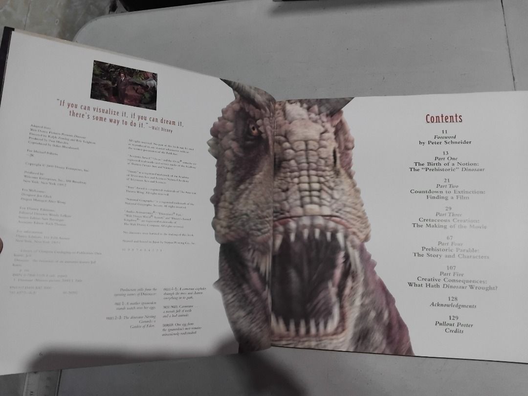 DINOSAUR: The Evolution of an Animated Feature by Jeff Kurtti ...