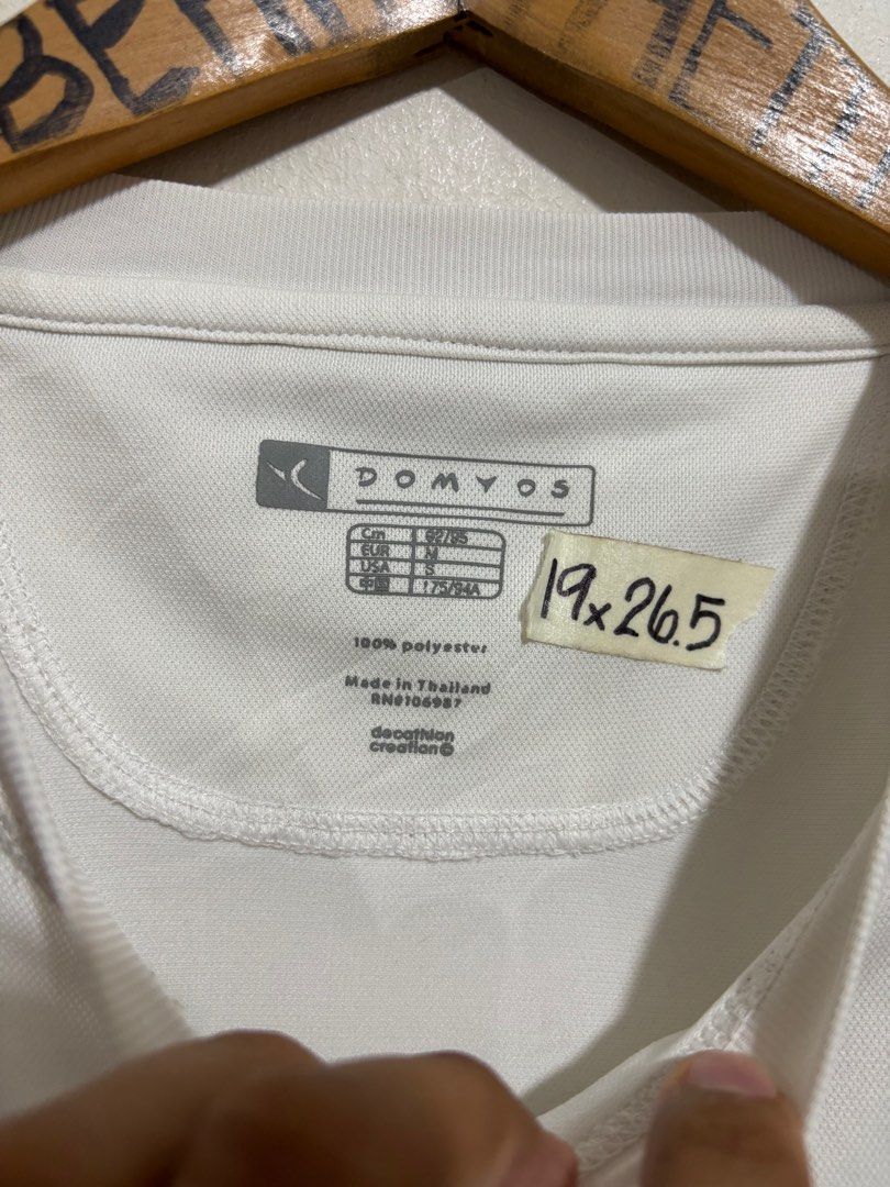 Domyos Running Singlet (Category: Activewear) located in Calamba. Submitted by sinauna. (Listing ID 1403382100, Image 3). Description: WTS: Domyos Running Singlet Condition/Issues: needs wash (Note: Item’s not faded. Color may vary due to lighting) Dimension: 19x26.5 Size on tag: Small Price: Mine - 399+SF Plus shipping fee! Free shipping if you purchase more than 3 items. Also, I can give you a discount in my previous listings so check it out! T