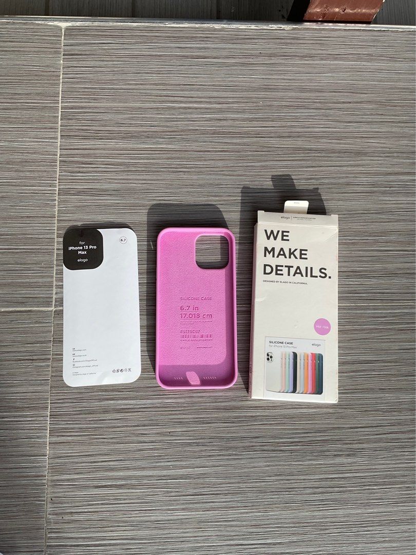 Elago iPhone 13 Pro Max Case (Category: Cases & Sleeves) located in Batangas. Submitted by dae.clutter (Listing ID 1403379771, Image 2). Description: super mint condition, can pass as brand new.
