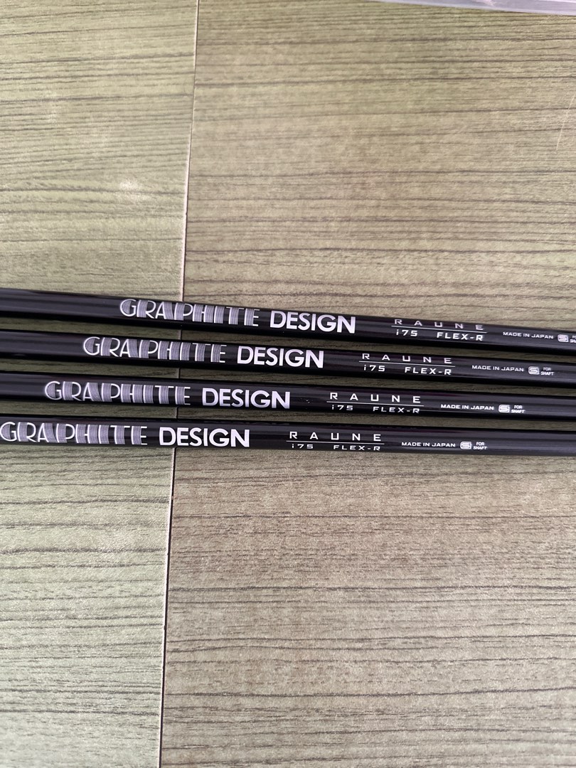 Graphite Design Raune i75 Flex-R Golf Shafts, Sports Equipment, Sports ...