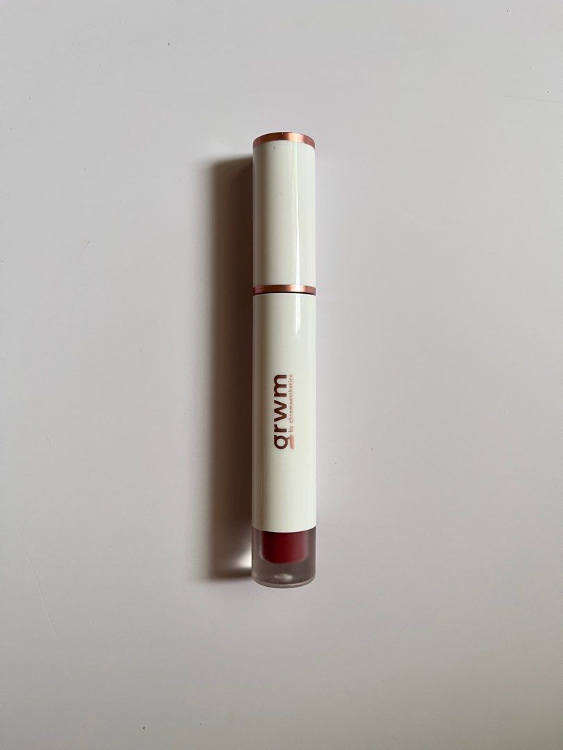 GRWM Tinted Lip Glaze (not basic) (Category: Makeup) located in Mandaluyong City. Submitted by everythingnice__ (Listing ID 1403339000, Image 1). Description: swatch only twas a gift hehe shade : not basic!.