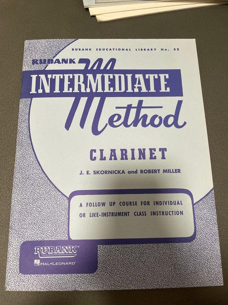 Intermediate method clarinet （分類：音樂與媒體 - 樂譜）位於 Hong Kong。 由 Ivlui 提交（商品編號 1403367495，圖片 1）。簡介： 全新 面交。