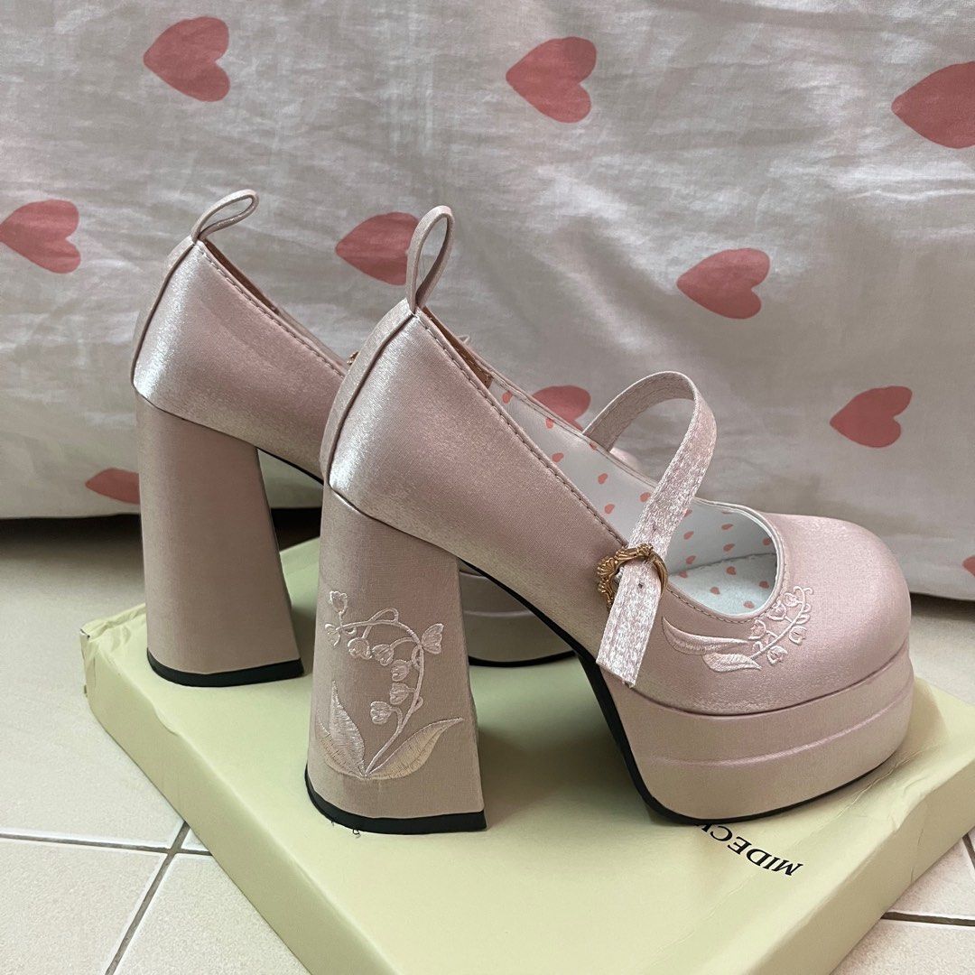 JAPANESE PLATFORM MARY JANE HEELS, Women's Fashion, Footwear, Heels on ...