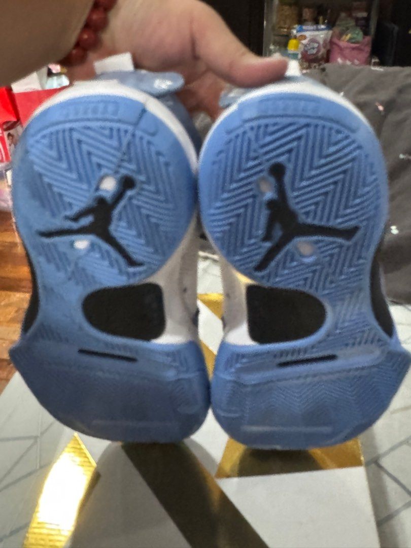Jordan One Take 5 PF - White/Legend Blue (Category: Sneakers) located in Del Monte. Submitted by chejuc (Listing ID 1403314291, Image 3). Description: Used one Unisex basketball shoes .