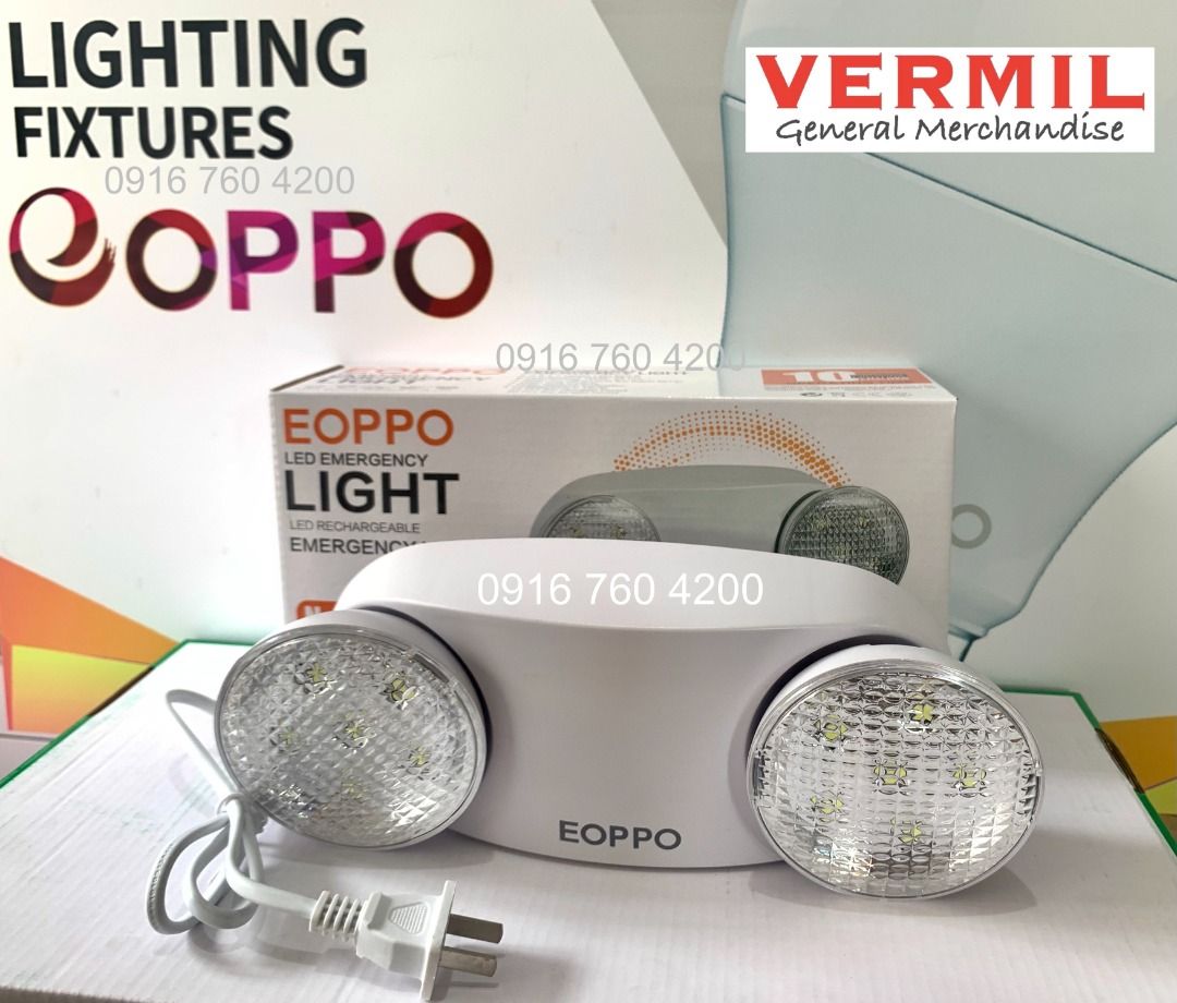 LED EMERGENCY LIGHT (Category: Lighting) located in Manila. Submitted by allanmil (Listing ID 1403310088, Image 3). Description: LED EMERGENCY LIGHT ✅ Automatic Emergency Light ✅ Rechargeable ✅ Brand: eOPPO ✅ 1.2watts x 12 LED Super Bright ✅ up to 10hrs emergency time ➤➤ 📍PHYSICAL STORE located in Sampaloc Manila (near UST) ➤➤ Delivery via Lalamove/Grab ➤➤ COD via Lalamove's Purchase Service (c/o buyer).