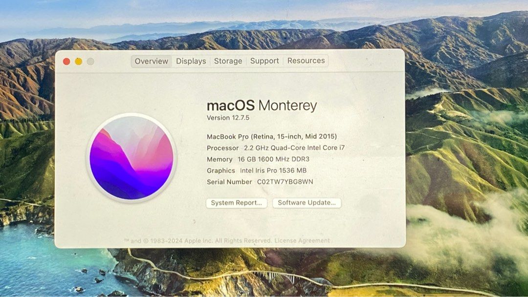Macbook Pro 2015 (15.4inch) (Category: Laptops & Notebooks) located in Agdangan. Submitted by jvilludo (Listing ID 1403240787, Image 3). Description: 📦 For Sale: MacBook Pro 2015 (15.4-inch) ✅ Inclusions: 💻 MacBook Pro 2015 (15.4-inch) unit 🔌 Charger 💼 Laptop sleeve bag ✅ Condition: Fully functional and in good working condition With minimal dents (no effect on performance) Clean and ready to use 💡 Reason for Selling: No longer used since up