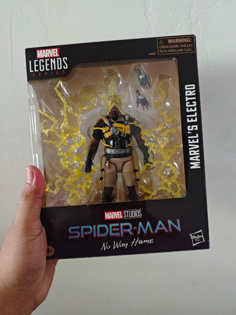 Marvel Legends Spider-Man No Way Home Electro (Category: Figurines & Statues) located in Caloocan City. Submitted by Web.t (Listing ID 1403362860, Image 1). Description: MISB pm.