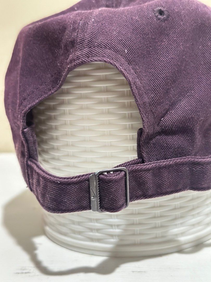 Nike Cap (Category: Caps & Hats) located in Pasay City. Submitted by icemc (Listing ID 1403298235, Image 2). Description: - Nike Heritage 86 cap - Deep purple color - Features the Nike logo - Adjustable strap for a comfortable fit - Made of cotton and polyester.