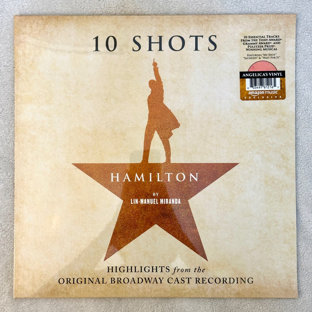 [On Hand] Hamilton: 10 Shots (Highlights From The Original Broadway ...
