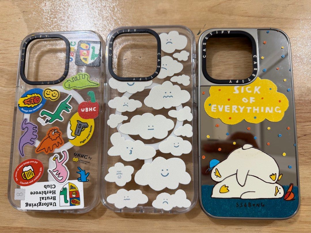 ORIGINAL CASETIFY FOR IPHONE 14 PRO ONLY (Category: Cases & Sleeves) located in Rizal. Submitted by nijuuichixx (Listing ID 1403233196, Image 1). Description: TALK ALL FOR ₱1,000 • FREE YUNG MAY DAMAGE • w/ signs of usage • all in good condition padin Loc: Montalban, Rizal.