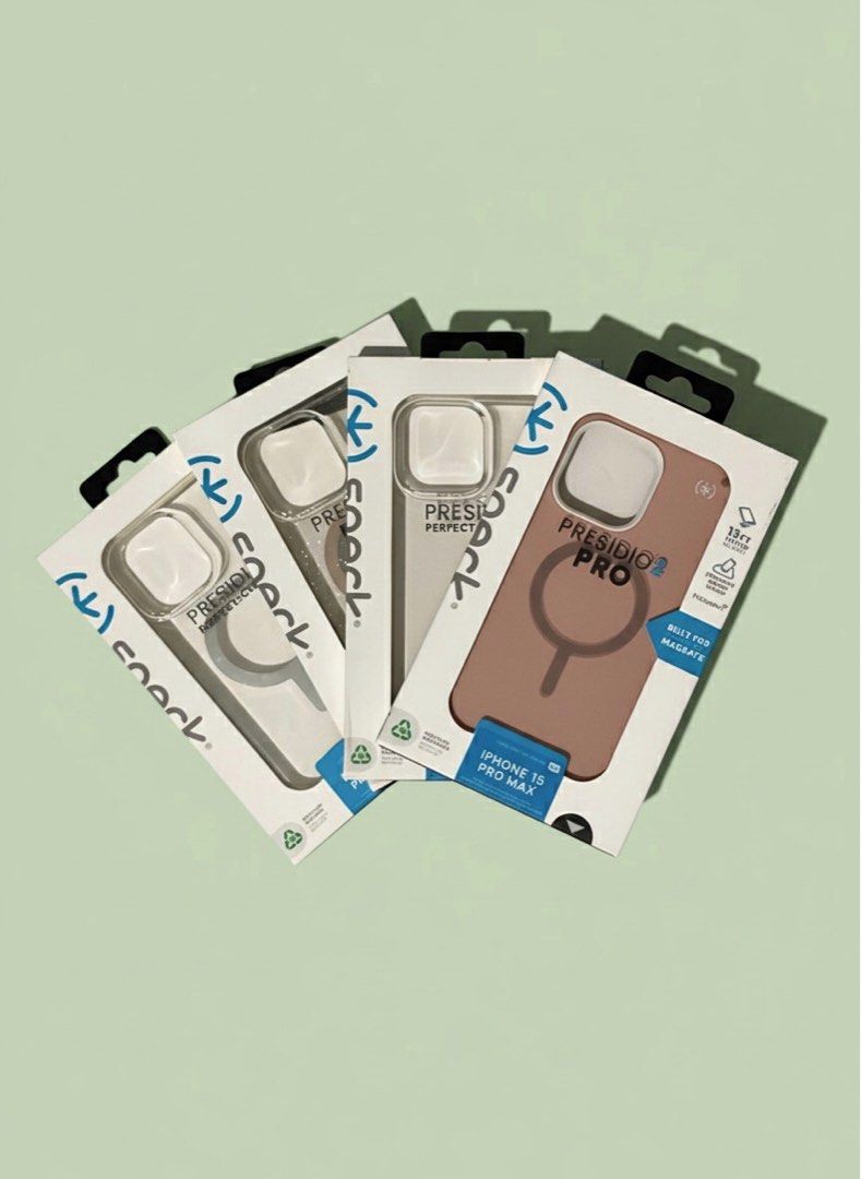 Original Speck For iPhone 15 Pro Max (Category: Cases & Sleeves) located in Makati City. Submitted by dave.msn_gdgt (Listing ID 1403416657, Image 1). Description: 100% Original Mall Pull Out (PowerMac) Brandnew Note: Kindly message me for the design and pictures, kapag hindi ako maka reply means max quota na here at carousel, you can contact me via SMS 09204843508 or instagram at @d.jzlp.