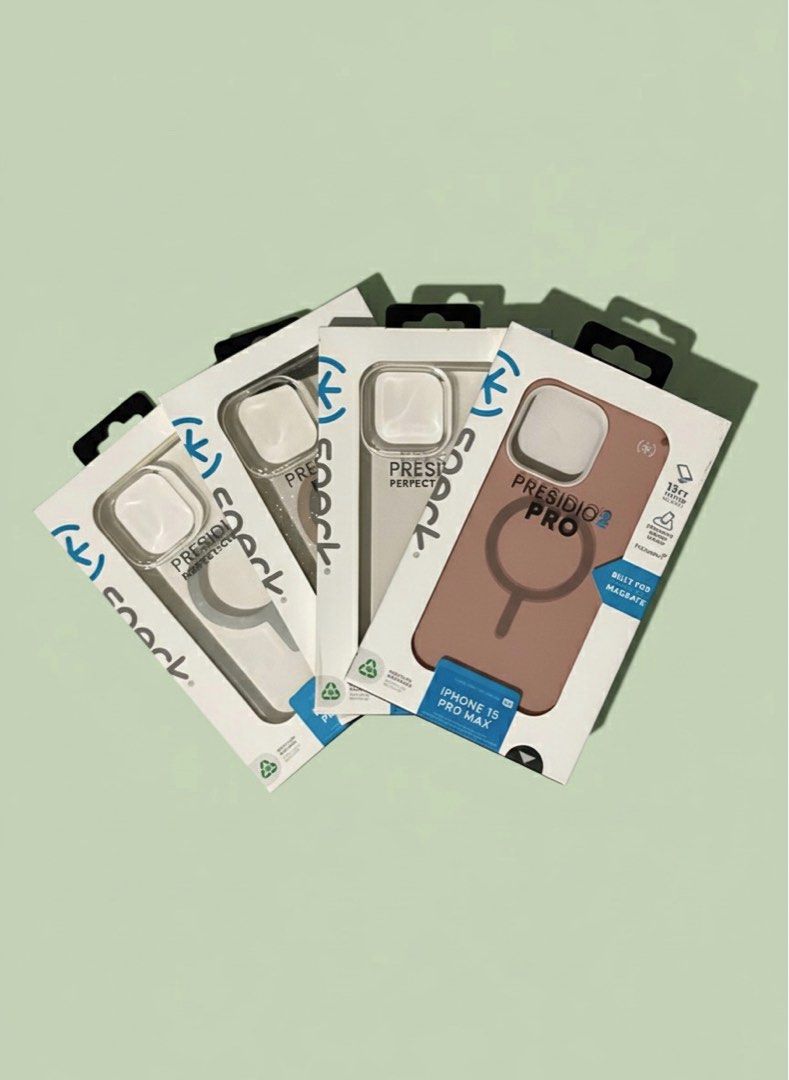 Original Speck For iPhone 15 Pro Max (Category: Cases & Sleeves) located in Makati City. Submitted by msn_gdgt (Listing ID 1403416874, Image 1). Description: 100% Original Mall Pull Out (PowerMac) Brandnew Note: Kindly message me for the design and pictures, kapag hindi ako maka reply means max quota na here at carousel, you can contact me via SMS 0960-545-7606.