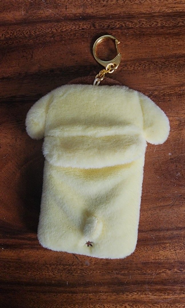Pompompurin Photocard Case Keychain Charm (Category: Character Goods) located in Binan City. Submitted by deannequin1717 (Listing ID 1403247798, Image 2). Description: RFS: Decluttering Bought from Japan!.