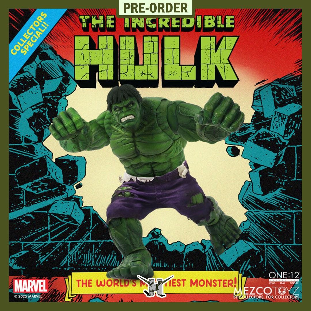 PRE-ORDER!! One 12 Collective The Incredible Hulk (Category: Figurines & Statues) located in Quezon City. Submitted by figsnkits (Listing ID 1403400246, Image 1). Description: PRE-ORDER!! Mezco Toyz: One 12 Collective The Incredible Hulk Pre-order price: Php 7,700 Min. DP: Php 1,900 (new) Php 1,400 (return customers) Deadline: Dec 03, 2025 or until PO slots are full Estimated Time of Arrival: Q4 2026 (ESTIMATE ONLY: can change without notice; can