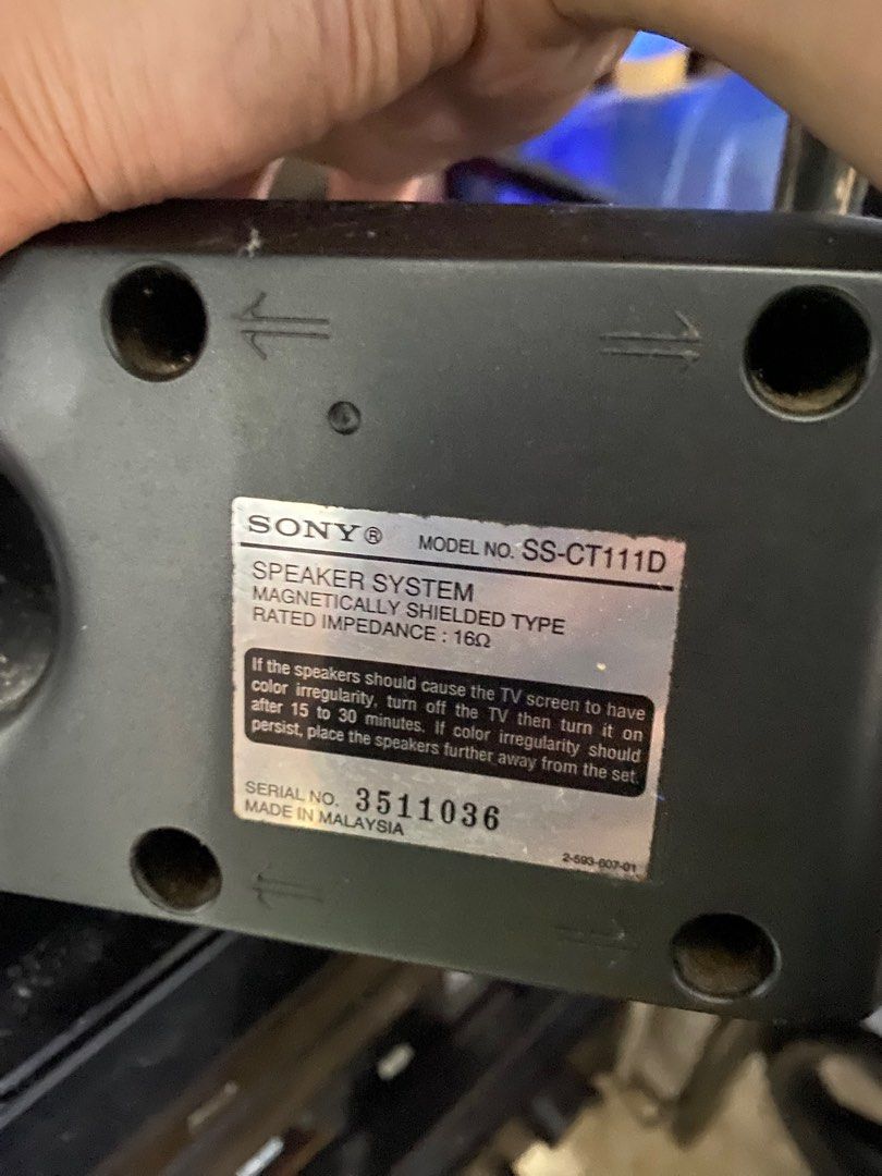 Sony MHC-GNV111D Stereo System with Centre Speaker only (Category: Soundbars, Speakers & Amplifiers) located in Marikina City. Submitted by deon9567 (Listing ID 1403273637, Image 3). Description: Sold as-is untested. Negotiable for sure buyer Only has centre speaker. No known issues, just some dust. Pickup or delivery (SF shouldered by buyer).