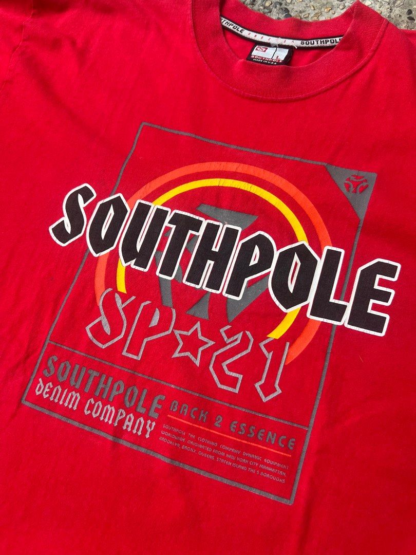 southpole sp21 red t-shirt (Category: Tshirts & Polo Shirts ) located in Manila. Submitted by kalinumerouno (Listing ID 1403293401, Image 3). Description: .