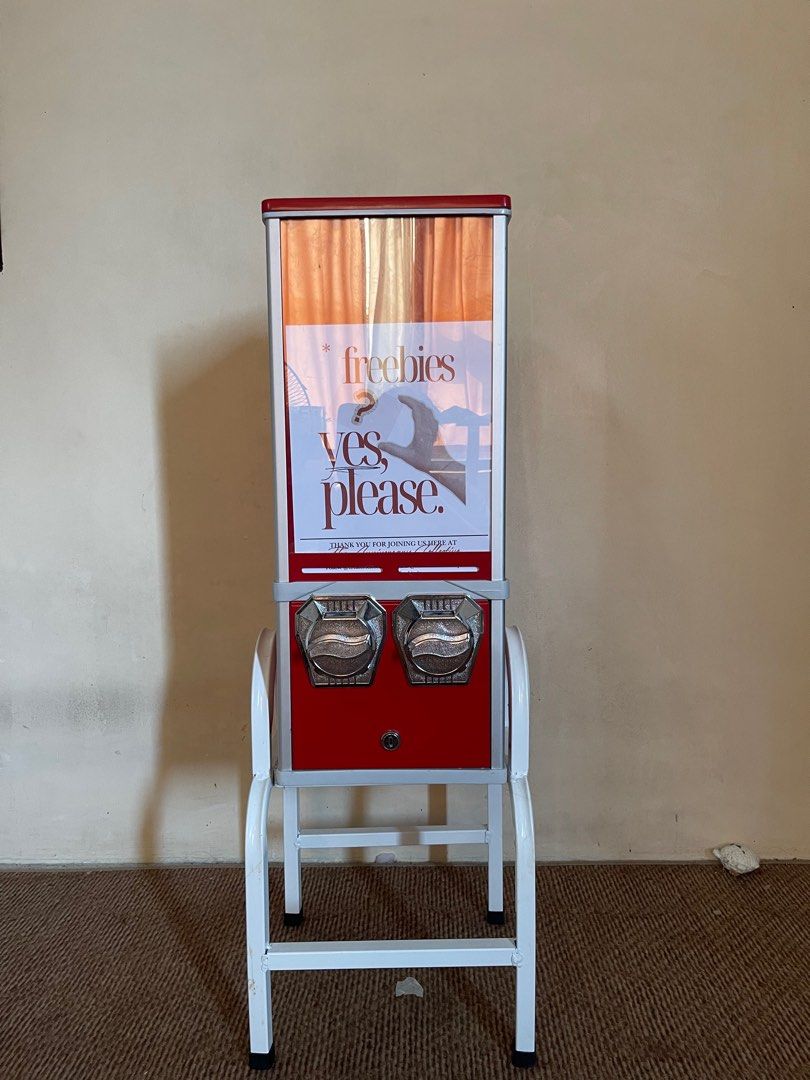 Sticker Vending Machine Business w Freebies (Category: Craft Supplies & Tools) located in Pasig City. Submitted by mieldecluttersss (Listing ID 1403279646, Image 2). Description: Comes with Tokens and Cards Buyer shoulders pick up of items .