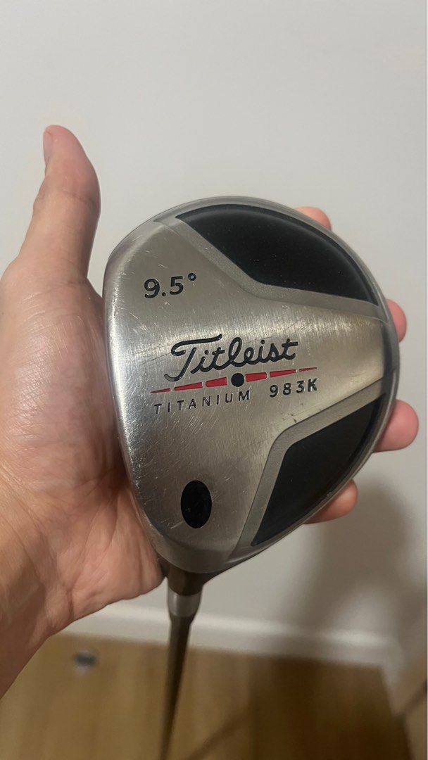 Titleist 983K Titanium Driver Lefty (Left Handed) (Category: Golf) located in Quezon City. Submitted by jnptrck (Listing ID 1403290592, Image 1). Description: Titleist 983k Titanium driver 9.5 loft Speeder shaft Royal grip .