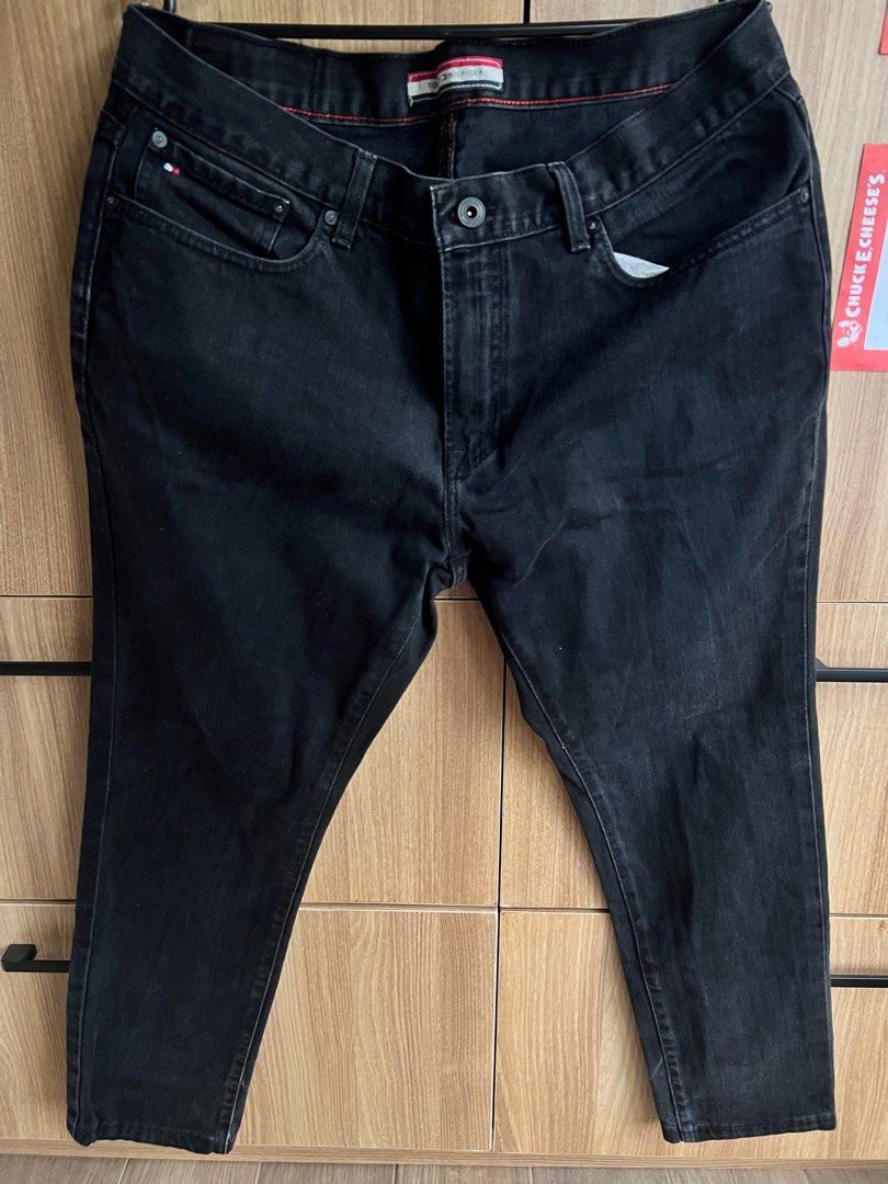 Tommy Hilfiger Black Straight Jeans (Category: Jeans) located in Manila. Submitted by jandp_ph (Listing ID 1403244827, Image 1). Description: - Men’s Tommy Hilfiger jeans - Classic black color - Straight leg cut - Size: 34x30 - Negotiable .