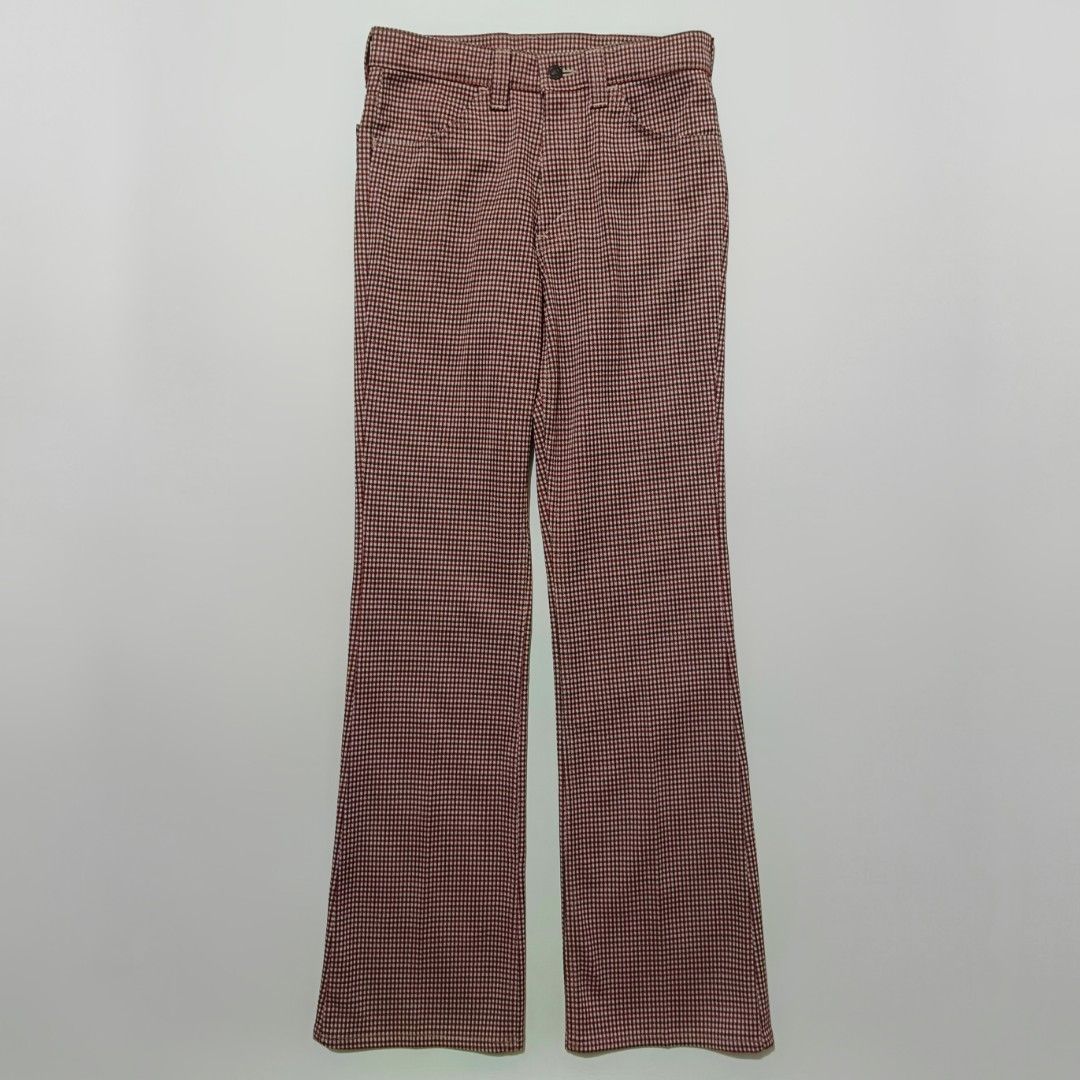 Vtg Levi's 517 Check Flare Pants (Category: Jeans) located in Dinalupihan. Submitted by brokencasket (Listing ID 1403376671, Image 3). Description: Vtg Levi's 517 Check Flare Pants Price: 1500🏷 Color may vary due to lighting..