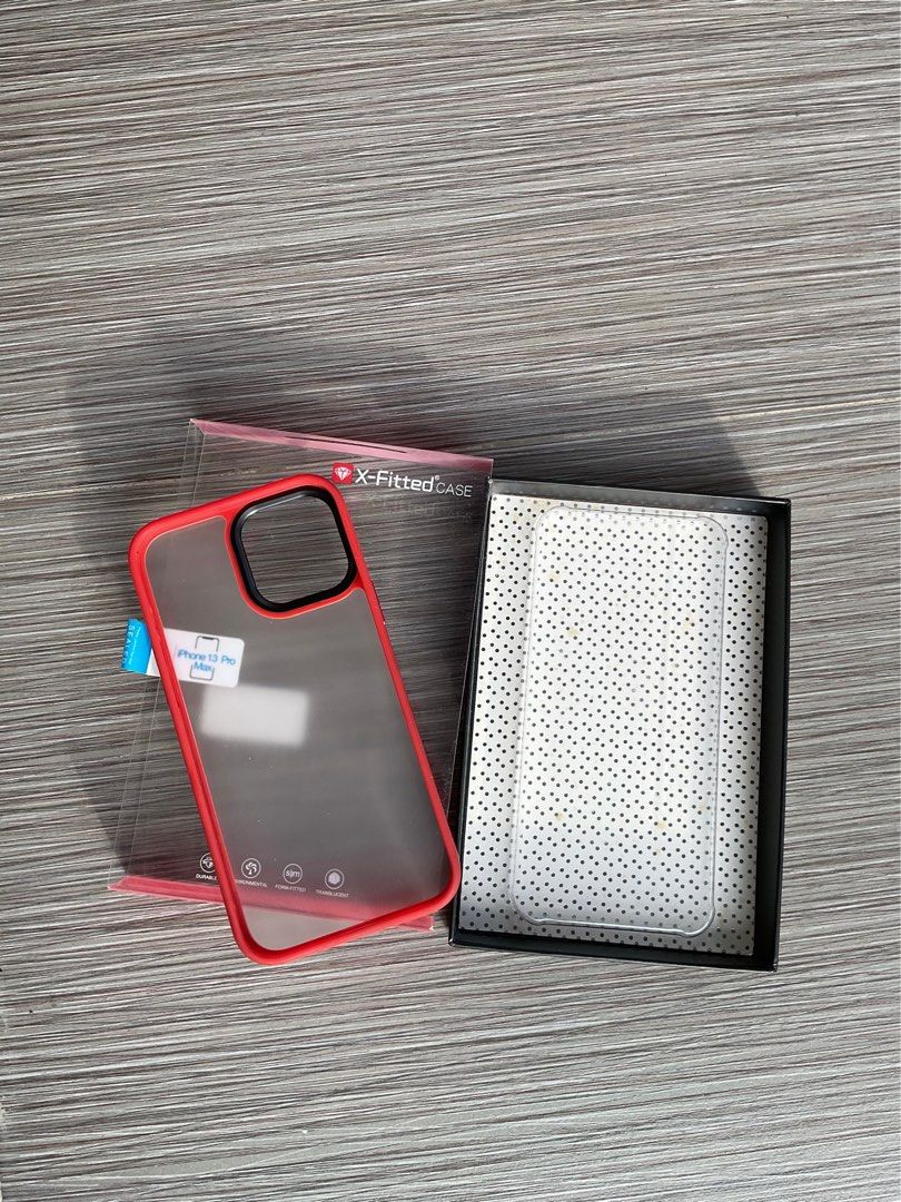 X-fitted iPhone 13 Pro Max Case (Category: Cases & Sleeves) located in Batangas. Submitted by dae.clutter (Listing ID 1403381474, Image 3). Description: mint condition, see pics for reference.