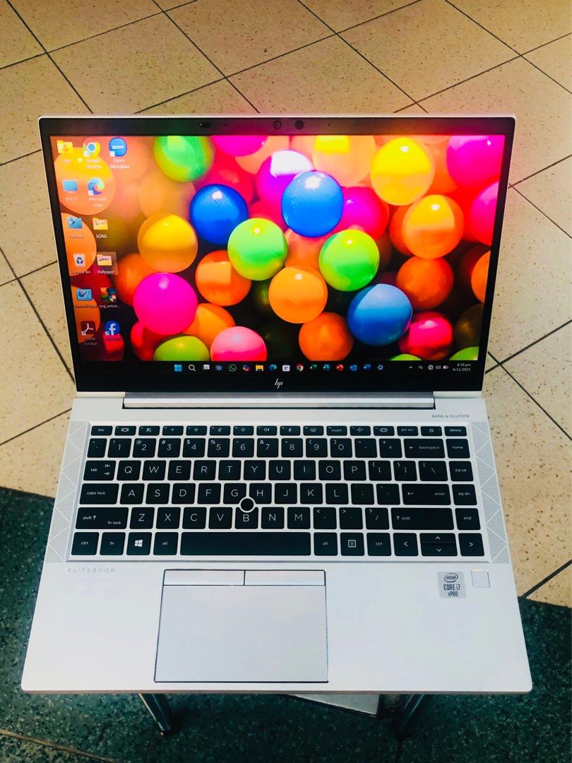 HP EliteBook 840 G7, i7-10610U, 16GB RAM, 500GB SSD, 14 FHD, Win 11 Pro, QWERTY