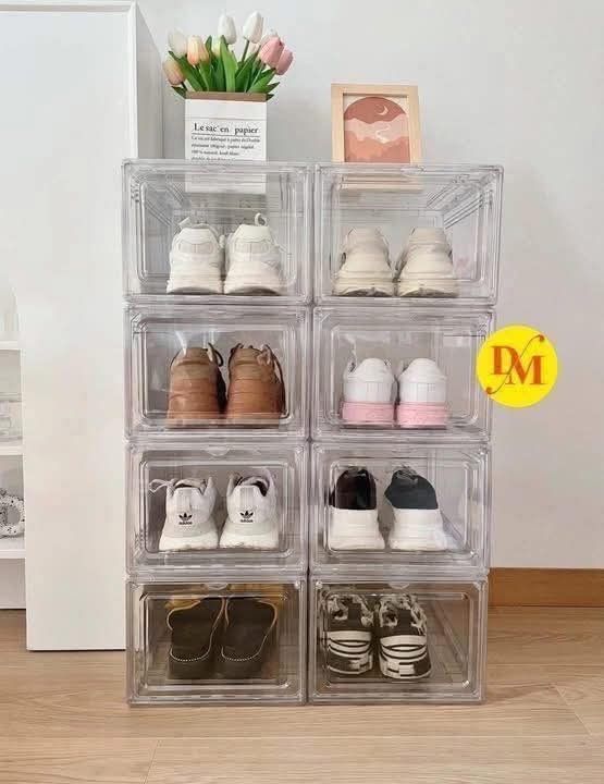 Acrylic Shoe Box Magnetic Open Close Front (Category: Storage Boxes & Baskets) located in Manila. Submitted by onlineshoppersph (Listing ID 1403583135, Image 3). Description: Cash On Deliver - Metro Manila - Delivery Fee/Handling Fee shouldered by BUYERS - DF/HF depends on BUYERS Location LALAMOVE PICK UP - Cash on Deliver - Metro Manila & Nearby DELIVER THRU COURIER, CARGO & BUS - Provincial Buyers - Payment 1st Thank You.