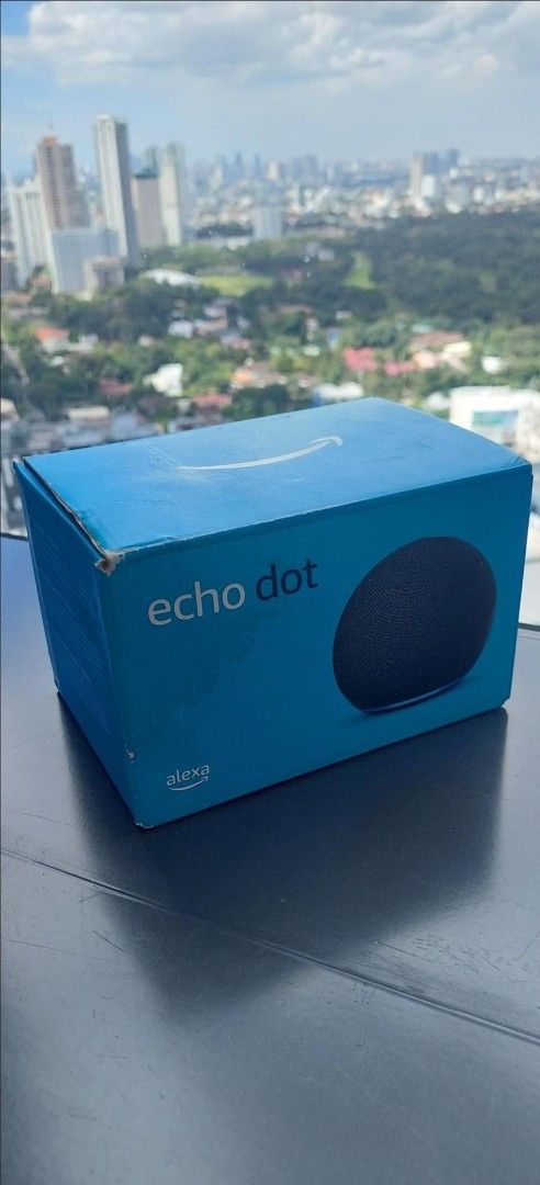 Amazon Echo Dot (Category: Soundbars, Speakers & Amplifiers) located in Pasig City. Submitted by r.d.v (Listing ID 1403496749, Image 3). Description: Get hands-free help with Alexa! This Amazon Echo Dot (5th Generation) is in excellent condition and works perfectly. Comes complete with: Original Echo Dot (Charcoal) unit Power adapter User manual and box ✅ Connects easily via Wi-Fi ✅ Works with Alexa for music, weather, timers, news, and smart hom