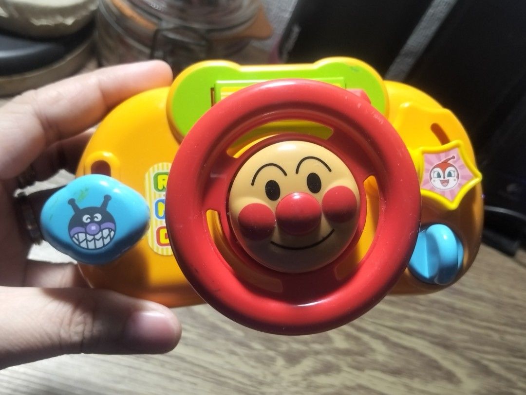 ANPANMAN MINI DRIVE TOY (Category: Kids Toys) located in Batangas. Submitted by amerie_store (Listing ID 1403464953, Image 3). Description: -WYSIWYG -pwede ikabit sa stroller/bike -₱150 each; 2 pcs. available -1 pc.- SOLD 🔊Kindly visit & follow my FB page for more updated Toys,Aniks,etc...🤩 🌈👉AMERIE STORE👈🌈 📌Mine Now,Pay after invoice 📌No refund 📌MOP: Gcash 🚛 Shipping sched every Saturday only via Flash Express.