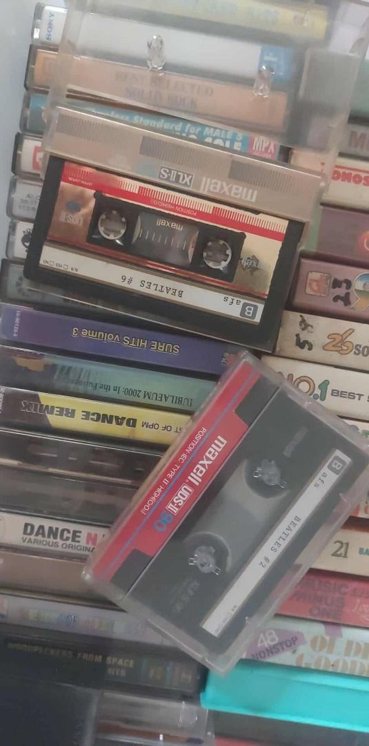Assorted Cassette Tapes - Carole King, Sony, Maxell (Category: CDs & DVDs) located in Caloocan City. Submitted by jatrix (Listing ID 1403500906, Image 2). Description: - Assorted cassette tapes for sale. - Featuring artists like Carole King, Phil Collins, Jose Mari Chan etc - Some tapes are still in original packaging. Take all 6k na lang lahat - 230+ cassette tape halo halo my mga opm din - free 20+ blank tape .