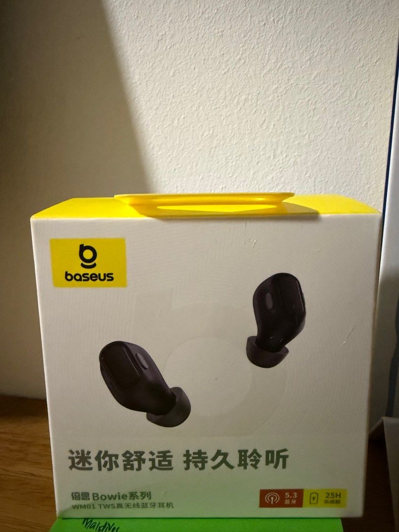 Baseus Bowie WM01 TWS Earbuds - Brand New