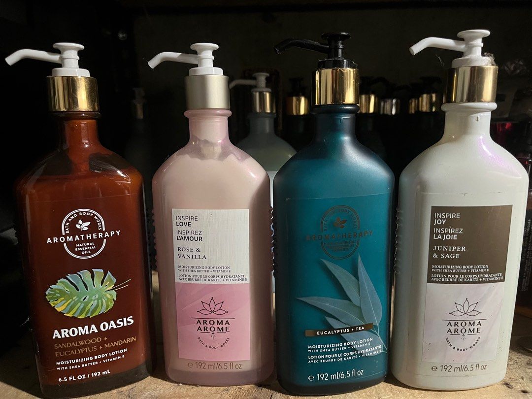 bbw aromatherapy lotion (Category: Bath) located in Mandaluyong City. Submitted by esscenthaus (Listing ID 1403473540, Image 1). Description: .