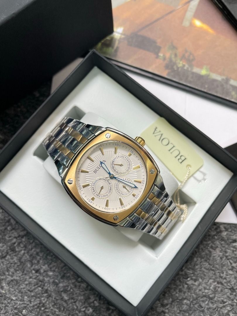 BULOVA Quartz Six Needle Timing Men's Watch (Category: Men's Watches) located in Manila. Submitted by immeljanpi09460 (Listing ID 1403503743, Image 1). Description: .